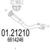 MTS 01.21210 Exhaust Pipe